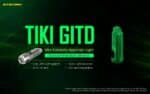 Φακός Led Μπρελόκ TIKI GITD Glow in the Dark Επαναφορτιζόμενος 300 Lumens με Εμβέλεια 71m, Φωσφορίζον Σώμα, Φως UV 365nm, Μπαταρία 130mAh, Φόρτιση USB-C και Αδιαβροχοποίηση IP66 – Nitecore. - Image 9