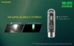 Φακός Led Μπρελόκ TIKI GITD Glow in the Dark Επαναφορτιζόμενος 300 Lumens με Εμβέλεια 71m, Φωσφορίζον Σώμα, Φως UV 365nm, Μπαταρία 130mAh, Φόρτιση USB-C και Αδιαβροχοποίηση IP66 – Nitecore. - Image 14