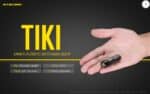 Φακός Led Μπρελόκ TIKI LE Επαναφορτιζόμενος 300 Lumens με Εμβέλεια 71m, Κόκκινο και Μπλε Φως Σήμανσης, Μπαταρία 130mAh, Φόρτιση USB-C και Αδιαβροχοποίηση IP66, Μαύρος – Nitecore. - Image 5