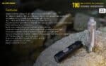 Φακός Led Μπρελόκ TIKI LE Επαναφορτιζόμενος 300 Lumens με Εμβέλεια 71m, Κόκκινο και Μπλε Φως Σήμανσης, Μπαταρία 130mAh, Φόρτιση USB-C και Αδιαβροχοποίηση IP66, Μαύρος – Nitecore. - Image 27