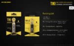Φακός Led Μπρελόκ TIKI LE Επαναφορτιζόμενος 300 Lumens με Εμβέλεια 71m, Κόκκινο και Μπλε Φως Σήμανσης, Μπαταρία 130mAh, Φόρτιση USB-C και Αδιαβροχοποίηση IP66, Μαύρος – Nitecore. - Image 29