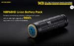 Φακός Led Χειρός TM39 Tiny Monster Επαναφορτιζόμενος 5200 Lumens με Εμβέλεια 1500m, Οθόνη OLED, Μπαταρία Υψηλής Χωρητικότητας και Αδιαβροχοποίηση IP68, Μαύρος – Nitecore - Image 21