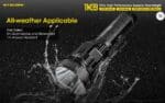 Φακός Led Χειρός TM39 Tiny Monster Επαναφορτιζόμενος 5200 Lumens με Εμβέλεια 1500m, Οθόνη OLED, Μπαταρία Υψηλής Χωρητικότητας και Αδιαβροχοποίηση IP68, Μαύρος – Nitecore - Image 25