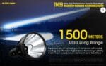 Φακός Led Χειρός TM39 Tiny Monster Επαναφορτιζόμενος 5200 Lumens με Εμβέλεια 1500m, Οθόνη OLED, Μπαταρία Υψηλής Χωρητικότητας και Αδιαβροχοποίηση IP68, Μαύρος – Nitecore - Image 10