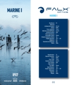 Κιάλια Marine I 7x50 με Μεγέθυνση 7x και Αντικειμενικούς Φακούς 50mm, Μπλε – FALX Optics - Image 10