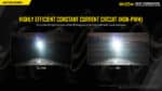 Φακός Led Χειρός MH25 V2 Multi Task Hybrid Επαναφορτιζόμενος 1300 Lumens με Εμβέλεια 475m, Μπαταρία 5000mAh, Φόρτιση USB-C και Αδιαβροχοποίηση IP68, Μαύρος – Nitecore - Image 24