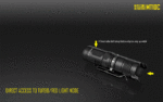 Φακός Led Χειρός MT10C Tactical 920 Lumens με Κόκκινο Φωτισμό, Εμβέλεια 190m και Αδιαβροχοποίηση IPX8, Μαύρος – Nitecore - Image 5