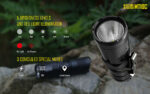 Φακός Led Χειρός MT10C Tactical 920 Lumens με Κόκκινο Φωτισμό, Εμβέλεια 190m και Αδιαβροχοποίηση IPX8, Μαύρος – Nitecore - Image 11