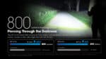 Φακός Led Χειρός MT1A Pro Multi Task 800 Lumens με Εμβέλεια 250m, Επαναφορτιζόμενη Μπαταρία 1100mAh, Φόρτιση USB-C, Εναλλακτική Χρήση Μπαταρίας AA και Αδιαβροχοποίηση IP68, Μαύρος – Nitecore. - Image 8