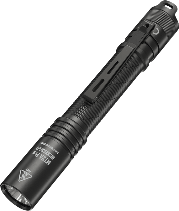 Φακός Led Χειρός MT2A Pro Επαναφορτιζόμενος 1000 Lumens με Εμβέλεια 255m, Μπαταρία NL1416R, USB-C και Αδιαβροχοποίηση IP68, Μαύρος – Nitecore
