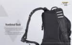 Σακίδιο Πλάτης BP20 Tactical 20L από Ανθεκτικό Nylon 1000D, με Αεριζόμενη Πλάτη, Σύστημα MOLLE και Αδιάβροχο Κάλυμμα – Nitecore - Image 3