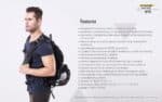 Σακίδιο Πλάτης BP20 Tactical 20L από Ανθεκτικό Nylon 1000D, με Αεριζόμενη Πλάτη, Σύστημα MOLLE και Αδιάβροχο Κάλυμμα – Nitecore - Image 15