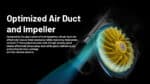 Ηλεκτρικός Φυσητήρας Αέρα BB21 Blower Baby Επαναφορτιζόμενος για Καθαρισμό Φωτογραφικού και Ηλεκτρονικού Εξοπλισμού, Ταχύτητα Αέρα 80 km/h, 3 Λειτουργίες και USB-C, Μαύρος – Nitecore - Image 9