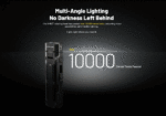 Φακός Led Χειρός EDC09 MCT Επαναφορτιζόμενος 1600 Lumens με Περιστρεφόμενη Κεφαλή 102°, 3 Θερμοκρασίες Φωτισμού και USB-C, Μαύρος – Nitecore - Image 23