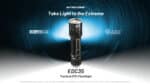 Φακός Led Χειρός EDC35 UHi Επαναφορτιζόμενος 5000 Lumens με Εμβέλεια 550m, Μπαταρία 6000mAh, Φόρτιση USB-C και Αδιαβροχοποίηση IP68, Μαύρος – Nitecore - Image 6