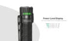 Φακός Led Χειρός EDC35 UHi Επαναφορτιζόμενος 5000 Lumens με Εμβέλεια 550m, Μπαταρία 6000mAh, Φόρτιση USB-C και Αδιαβροχοποίηση IP68, Μαύρος – Nitecore - Image 21