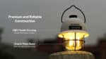 Φανάρι Camping Led LR40 Επαναφορτιζόμενο 100 Lumens με Μπαταρία 4000mAh, 3 Χρώματα Φωτισμού, Λειτουργία Power Bank και USB-C, Λευκό – Nitecore - Image 12