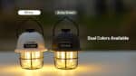 Φανάρι Camping Led LR40 Επαναφορτιζόμενο 100 Lumens με Μπαταρία 4000mAh, 3 Χρώματα Φωτισμού, Λειτουργία Power Bank και USB-C, Λευκό – Nitecore - Image 13