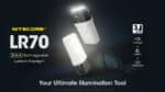 Φακός Led & Φανάρι Camping LR70 3 σε 1 Επαναφορτιζόμενο 3000 Lumens με Εμβέλεια 300m, Φωτισμό 360°, Power Bank 10000mAh, Φόρτιση USB-C και Αδιαβροχοποίηση IP67 – Nitecore. - Image 13