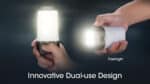 Φακός Led & Φανάρι Camping LR70 3 σε 1 Επαναφορτιζόμενο 3000 Lumens με Εμβέλεια 300m, Φωτισμό 360°, Power Bank 10000mAh, Φόρτιση USB-C και Αδιαβροχοποίηση IP67 – Nitecore. - Image 14