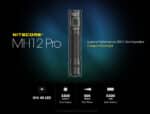 Φακός Led Χειρός MH12 Pro Επαναφορτιζόμενος 3300 Lumens με Εμβέλεια 505m, Μπαταρία 5300mAh, USB-C και Αδιαβροχοποίηση IP68, Μαύρος – Nitecore - Image 5