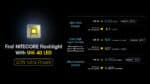 Φακός Led Χειρός MH12 Pro Επαναφορτιζόμενος 3300 Lumens με Εμβέλεια 505m, Μπαταρία 5300mAh, USB-C και Αδιαβροχοποίηση IP68, Μαύρος – Nitecore - Image 7