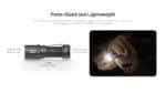 Φακός Led Χειρός MT1C Pro Multi Task Επαναφορτιζόμενος 1000 Lumens με Εμβέλεια 360m, Μπαταρία 1600mAh, Φόρτιση USB-C και Αδιαβροχοποίηση IP68, Μαύρος – Nitecore - Image 12