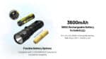Φακός Led Χειρός MT2C Pro Multi Task Επαναφορτιζόμενος 1800 Lumens με Εμβέλεια 520m, Μπαταρία 3600mAh, Φόρτιση USB-C και Αδιαβροχοποίηση IP68, Μαύρος – Nitecore - Image 14