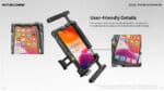 Βάση Κινηματογράφησης Smartphone NCR10 Cinema Rig από Αλουμίνιο με Διπλές Ρυθμιζόμενες Λαβές, Υποδοχές 1/4" και Cold Shoe για Vlogging και Βιντεοσκόπηση – Nitecore - Image 12