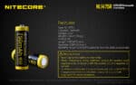 Επαναφορτιζόμενη Μπαταρία Li-ion NL1475R 14500 750mAh 3.6V με Ενσωματωμένη Θύρα Φόρτισης Micro-USB – Nitecore - Image 11