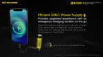 Επαναφορτιζόμενη Μπαταρία Li-ion NL2150RX 21700 5000mAh 3.6V με Θύρα USB-C και Λειτουργία Power Bank – Nitecore - Image 4