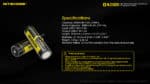 Επαναφορτιζόμενη Μπαταρία Li-ion NL2150RX 21700 5000mAh 3.6V με Θύρα USB-C και Λειτουργία Power Bank – Nitecore - Image 13
