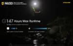 Φακός Led Κεφαλής NU33 Επαναφορτιζόμενος 700 Lumens με Εμβέλεια 135m, Μπαταρία 2000mAh, Κόκκινο Φως και USB-C, Μαύρος – Nitecore - Image 14