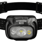 Φακός Led Κεφαλής NU33 Επαναφορτιζόμενος 700 Lumens με Εμβέλεια 135m, Μπαταρία 2000mAh, Κόκκινο Φως και USB-C, Μαύρος – Nitecore