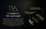 Φακός Led Κεφαλής NU43 Επαναφορτιζόμενος 1400 Lumens με Εμβέλεια 130m, Μπαταρία 3400mAh, Κόκκινο Φως, Φόρτιση USB-C και Αδιαβροχοποίηση IP68, Μαύρος – Nitecore. - Image 9