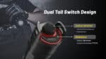 Φακός Led Χειρός P23i Precise Tactical Επαναφορτιζόμενος 3000 Lumens με Εμβέλεια 470m, Μπαταρία 5000mAh, Φόρτιση USB-C και Λειτουργία Strobe, Μαύρος – Nitecore - Image 13
