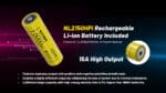 Φακός Led Χειρός P23i Precise Tactical Επαναφορτιζόμενος 3000 Lumens με Εμβέλεια 470m, Μπαταρία 5000mAh, Φόρτιση USB-C και Λειτουργία Strobe, Μαύρος – Nitecore - Image 19