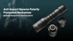 Φακός Led Χειρός P23i Precise Tactical Επαναφορτιζόμενος 3000 Lumens με Εμβέλεια 470m, Μπαταρία 5000mAh, Φόρτιση USB-C και Λειτουργία Strobe, Μαύρος – Nitecore - Image 23