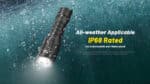 Φακός Led Χειρός P23i Precise Tactical Επαναφορτιζόμενος 3000 Lumens με Εμβέλεια 470m, Μπαταρία 5000mAh, Φόρτιση USB-C και Λειτουργία Strobe, Μαύρος – Nitecore - Image 30