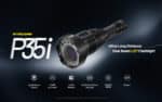 Φακός Led/LEP Χειρός P35i Επαναφορτιζόμενος 3000 Lumens με Εμβέλεια 1650m, Διπλή Δέσμη Φωτισμού, Οθόνη OLED, USB-C και Αδιαβροχοποίηση IP68, Μαύρος – Nitecore - Image 4