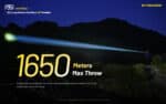 Φακός Led/LEP Χειρός P35i Επαναφορτιζόμενος 3000 Lumens με Εμβέλεια 1650m, Διπλή Δέσμη Φωτισμού, Οθόνη OLED, USB-C και Αδιαβροχοποίηση IP68, Μαύρος – Nitecore - Image 6