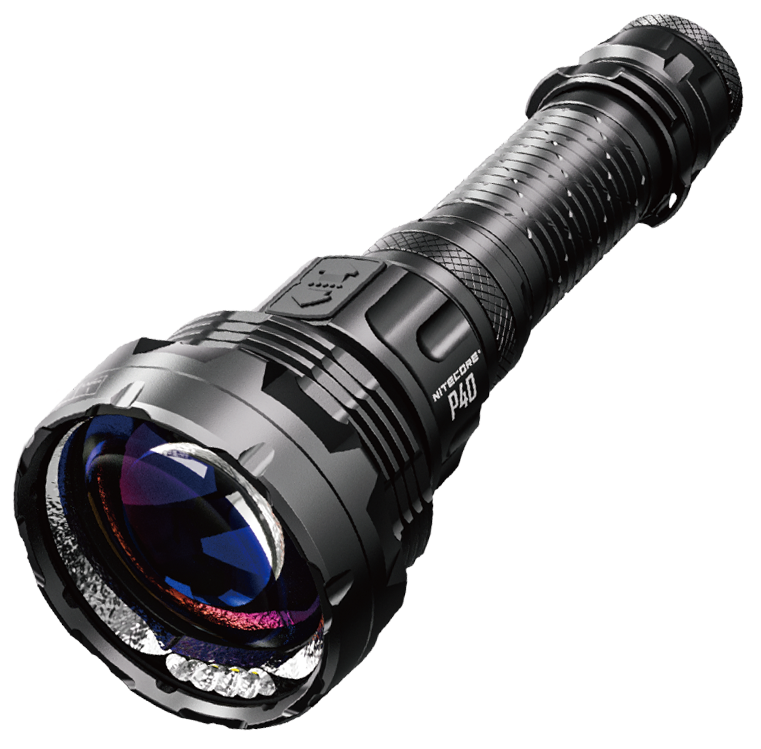 NITECORE_P40_012 Φακός Led Χειρός Precise P40 Επαναφορτιζόμενος 2000 Lumens με Τεχνολογία LEP, Εμβέλεια 2900m και Αδιαβροχοποίηση IP68, Μαύρος – Nitecore - Image 1