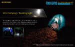 Φακός Led Μπρελόκ TIKI GITD Blue Επαναφορτιζόμενος 300 Lumens με Εμβέλεια 71m, Φωσφορίζον Σώμα, Φως UV και USB-C, Μπλε – Nitecore - Image 12