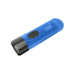 Φακός Led Μπρελόκ TIKI GITD Blue Επαναφορτιζόμενος 300 Lumens με Εμβέλεια 71m, Φωσφορίζον Σώμα, Φως UV και USB-C, Μπλε – Nitecore