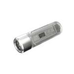 Φακός Led Μπρελόκ TIKI GITD Blue Επαναφορτιζόμενος 300 Lumens με Εμβέλεια 71m, Φωσφορίζον Σώμα, Φως UV και USB-C, Μπλε – Nitecore - Image 3