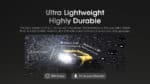 Φακός Led Κεφαλής NU11 Επαναφορτιζόμενος 150 Lumens με Αισθητήρα Κίνησης, Κόκκινο Φως και USB-C, Μαύρος – Nitecore - Image 6