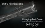 Φακός Led Χειρός SRT6i Smart Ring Επαναφορτιζόμενος 2100 Lumens με Εμβέλεια 510m, Περιστρεφόμενο Δακτύλιο, USB-C και Αδιαβροχοποίηση IP68, Μαύρος – Nitecore - Image 18