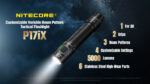 Φακός Led Χειρός Precise P17iX Tactical Επαναφορτιζόμενος 5000 Lumens με Εμβέλεια 330m, USB-C και Αδιαβροχοποίηση IP68, Μαύρος – Nitecore - Image 13