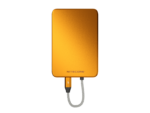 Power Bank Pocket 5 5000mAh 22.5W με Μαγνητική Στήριξη MagSafe, Ενσωματωμένο Καλώδιο USB-C και Αδιαβροχοποίηση IPX7, Πορτοκαλί – Nitecore - Image 2