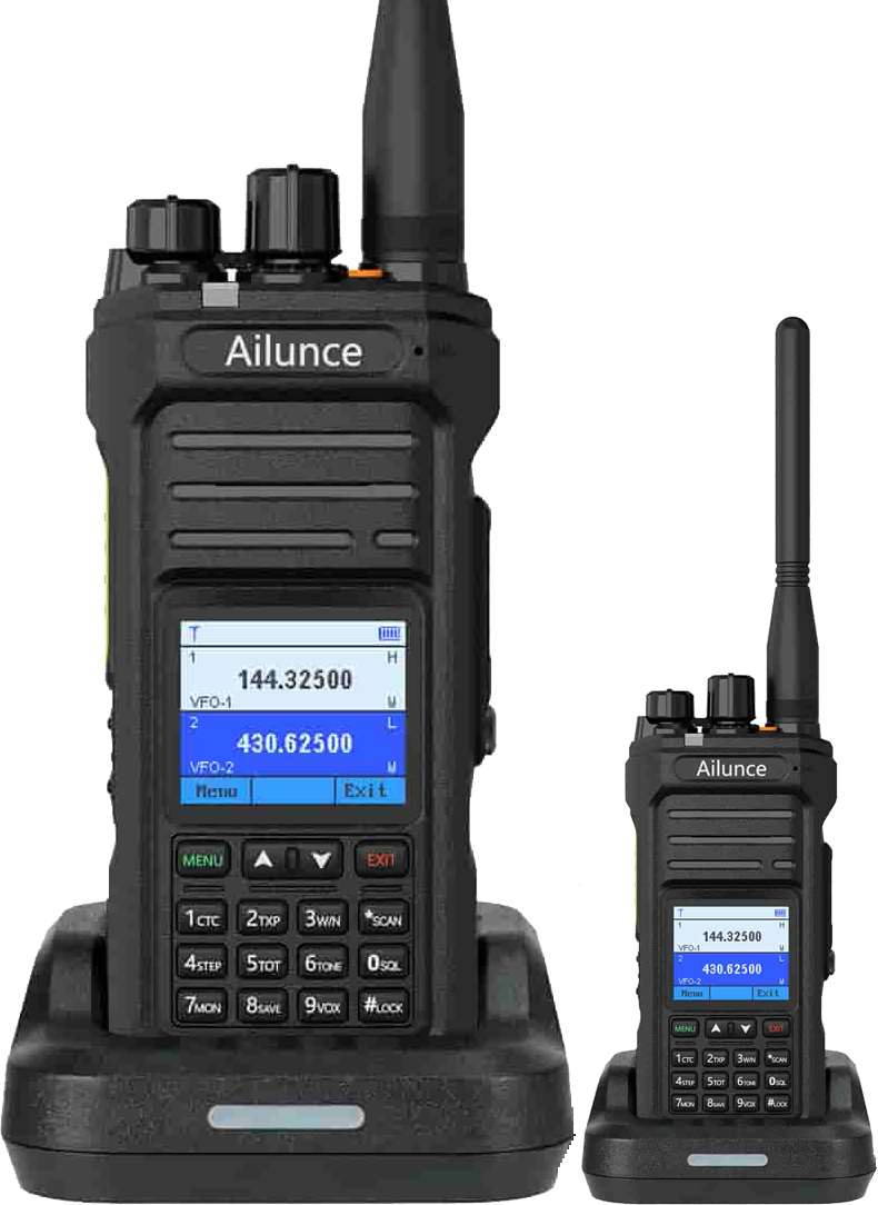 RETEVIS_HA1UV_NB_03 Φορητός Πομποδέκτης Ailunce HA1UV Dual Band VHF/UHF 5W με Έγχρωμη Οθόνη, Μπαταρία 2800mAh, USB-C και Αδιαβροχοποίηση IP67 – Retevis - Image 1